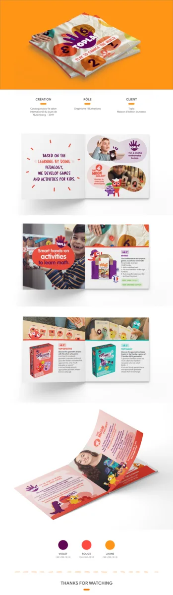 Catalogue anglais du salon de Nuremberg, « Play to change the world ».
